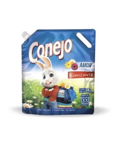 Suavizante Conejo Amor Recarga 3lts