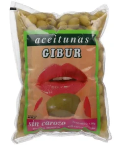 Aceitunas sin Carozo Gibur en Sachet 1kg