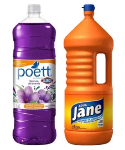 Pack Limpiador Poett 1.8lts + Agua Jane 2lts