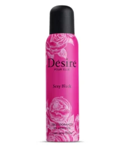 Desodorante en Aerosol Desire Sexy Black 150g