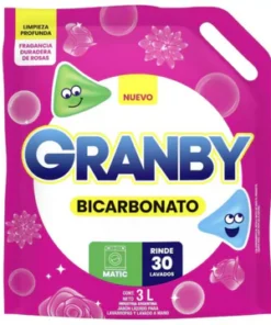 Jabón Liquido Granby Rosas Doypack 3lts