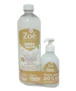 Pack Zoé Naturals Jabón Liquido para Manos Leche de Avena 980ml + 280ml