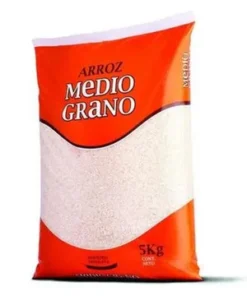 Arroz Saman Medio Grano Blanco 5kg