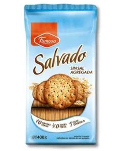 Galleta de Salvado Sin Sal Famosa 400g