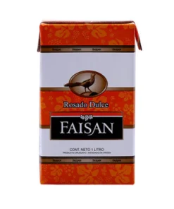 Vino Rosado Dulce Faisan Tetra 1lt