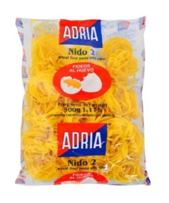 Fideos Al Huevo Adria Nido 500g