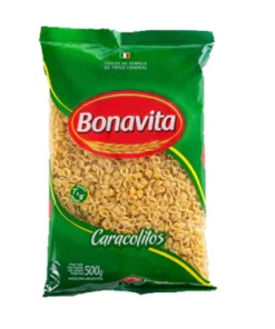 Fideos Caracoles Bonavita 500g