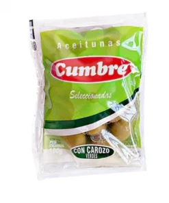Aceitunas Con Carozo Cumbre Sachet 100g