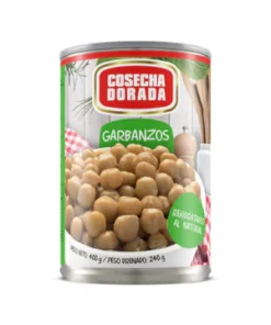 Garbanzos Cosecha Dorada Lata 300g