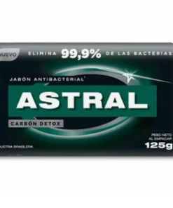 Jabón Tocador Astral Carbon Detox 125g